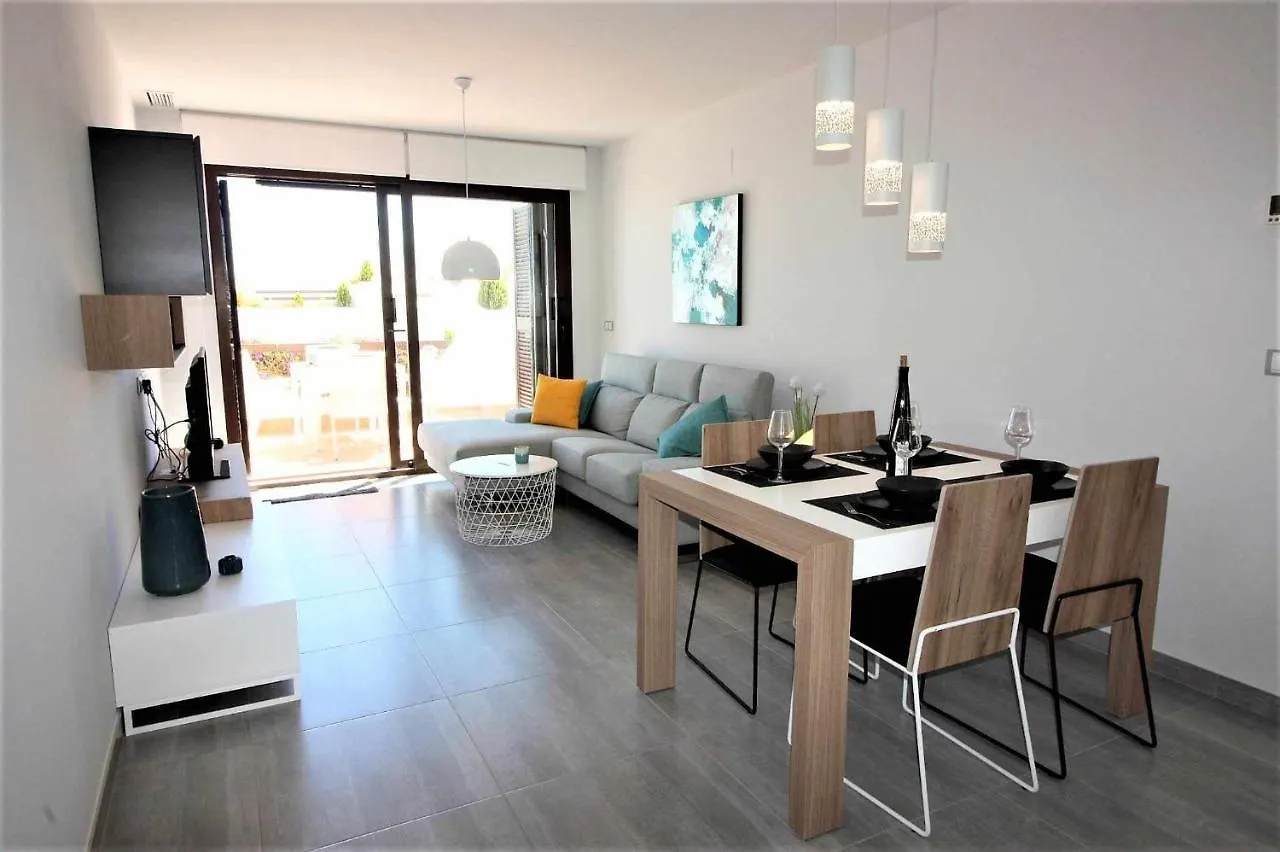 Apartmán Agapanthus Apartamento Con Terraza Y Piscina Comunitaria San Juan de los Terreros