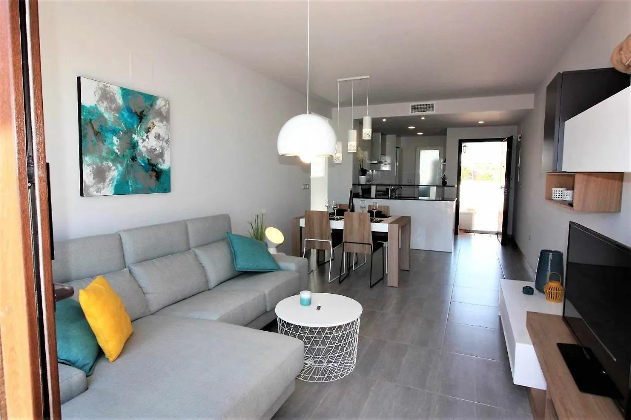 Apartmán Agapanthus Apartamento Con Terraza Y Piscina Comunitaria San Juan de los Terreros Španělsko
