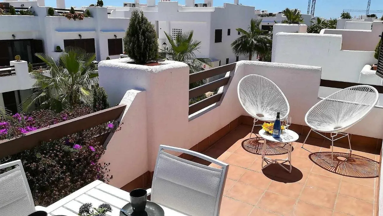 Apartmán Agapanthus Apartamento Con Terraza Y Piscina Comunitaria San Juan de los Terreros
